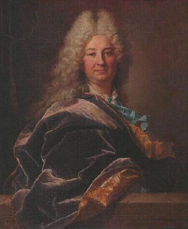 Hyacinthe Rigaud Portrait of Antoine Bernard Bouhier Sweden oil painting art